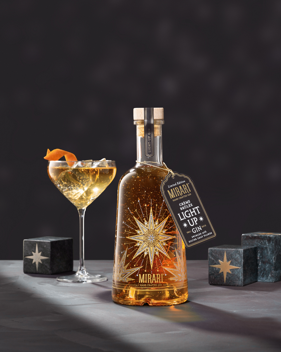 Mirari Crème Brûlée Light Up Gin – Time Anchor