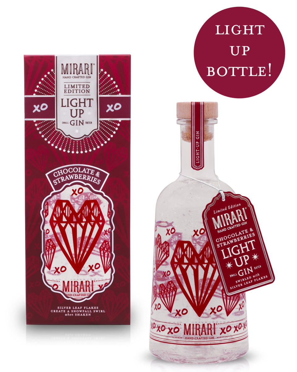 Mirari Chocolate & Strawberries Light Up Gin – Time Anchor