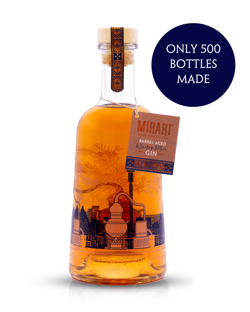 Mirari Limited Barel Aged “Whiskey” Edition Gin